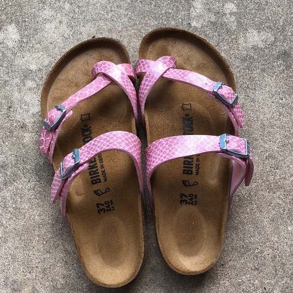 NWOT Birkenstock womens Bir Mayari Bf Magic Snake. Size 37. - Picture 3 of 12